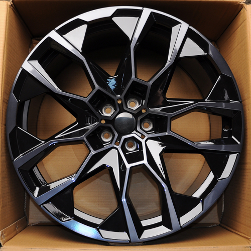 KoKo Kuture 5592 9.5x21/5x112 D66.6 ET37 BKF Black Clear (передняя ось)