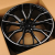 KoKo Kuture 0220 8.5x20/5x112 D66.6 ET26 Black Milled+ML (передняя ось)