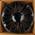 Luistone L1337 9.0x22/6x139.7 D78.1 ET31 Black Matt With Gioss Black Decoration Insert