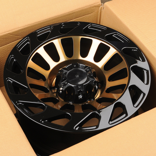 Makstton N40-007 8.0x16/6x139.7 D106.1 ET0 Black BottomBronze Machine Face