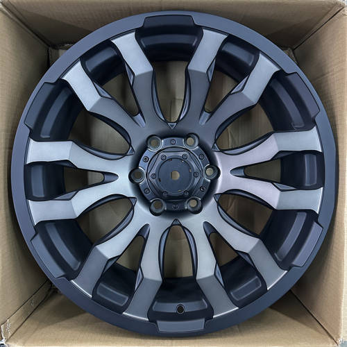 Koko Kuture 0215 8.5x18/5x114.3 D67.1 ET25 Matt Grey with Black Lip