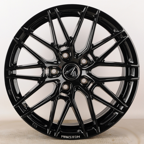 Makstton MST FASTER GT 715 8.5x19/5x108 D63.35 ET42 Gloss Black With Milling 