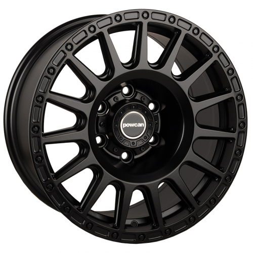 Powcan BK5877 8.0x17/6x139.7 D106.1 ET10 Black Matt