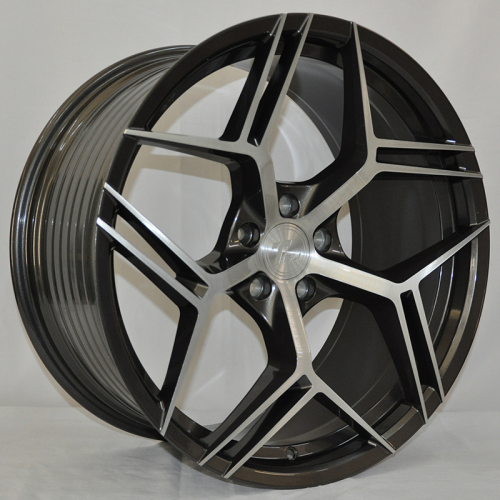 Tisli Blade 8.5x19/5x114.3 D67.1 ET42 Anthracite Brush Face