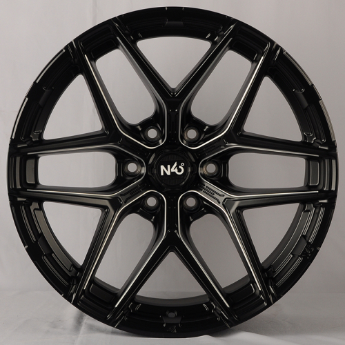 Makstton N40-FF-FK07RK 10.0x20/6x139.7 D100.1 ET-25 Matte Black With Milling 
