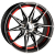 Makstton MST 700 7.0x16/4x100 D73.1 ET35 Black Machine Face With the Red Edge Makstton MST 700 7.0x16/4x100 D73.1 ET35 Black Machine Face With the Red Edge