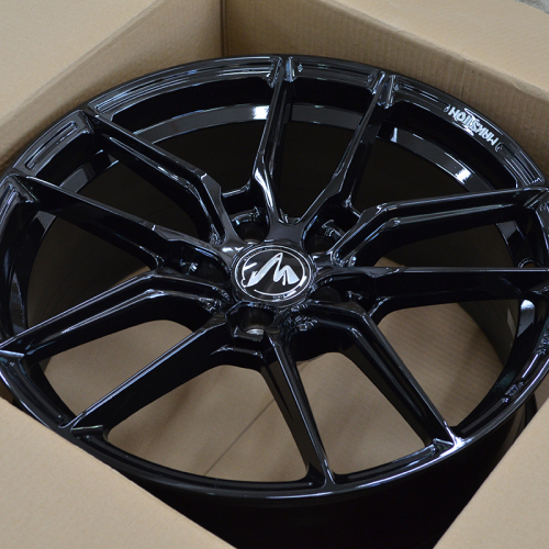 Makstton MST VENOM 713 8.5x19/5x108 D63.4 ET38 Black with Milling