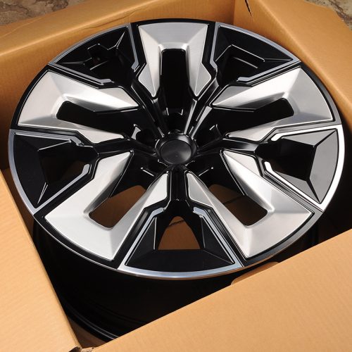 HMD 1325 9.0x21/5x112 D66.6 ET24 Matt Black Polish With Insert (передняя ось)