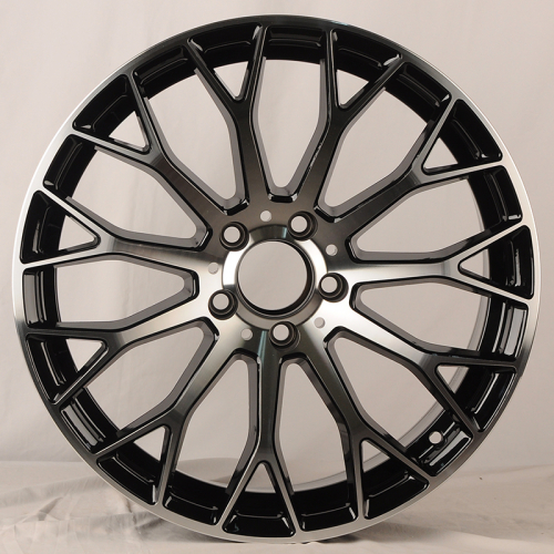KoKo Kuture FF187 9.5x20/5x112 D66.45 ET38  Gloss Black Face (задняя ось)