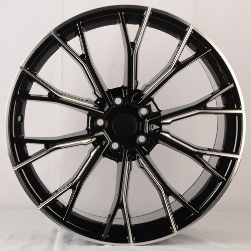 KoKo Kuture 0220 8.5x20/5x112 D66.6 ET26 Black Milled+ML (передняя ось)