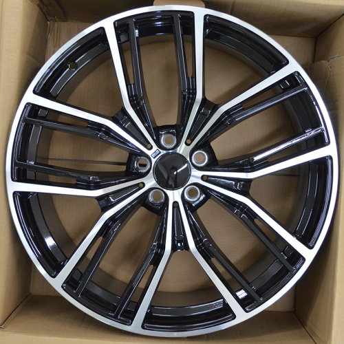 Ivision Wheel NW5059 10.0x21/5x112 D66.6 ET37 Black Face Machined (передняя ось)