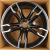 Powcan BK5255 9.5x19/5x120 D72.6 ET40 Half Matt Black With Machined Face Powcan BK5255 9.5x19/5x120 D72.6 ET40 Half Matt Black With Machined Face