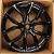 KoKo Kuture 5402 8.5x20/5x120 D72.6 ET40 Gloss Black (Конус)