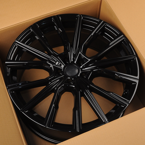 Powcan BK5836 10.0x21/5x112 D66.6 ET41 Gloss black (задняя ось)