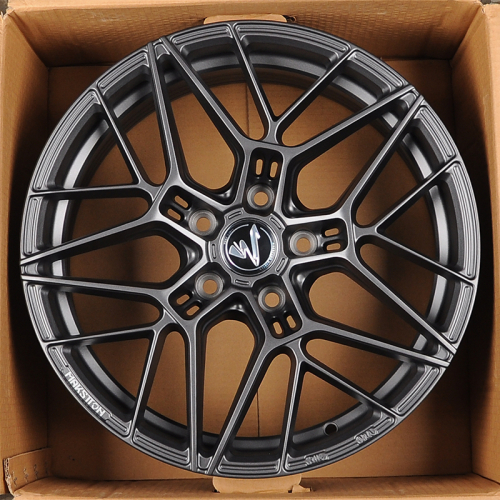 Makstton MST FISSION 718 7.5x17/5x114.3 D73.1 ET35 Matte Steel Gray