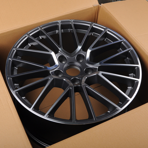 Anzoo H704D 9.5x20/5x130 D71.6 ET46 Gunmetal Machined Face (передняя ось)
