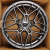 Makstton MST FISSION 718 8.5x18/5x108 D63.4 ET38 Matte Steel Gray with Milling Makstton MST FISSION 718 8.5x18/5x108 D63.4 ET38 Matte Steel Gray with Milling