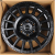 Powcan BK5877 8.0x17/6x139.7 D106.1 ET10 Black Matt