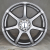 Makstton MST FEEL 710 8.0x18/5x114.3 D73.1 ET38 Matte Graphite Gray with Milling with Stickers