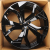 KoKo Kuture 5480 10.0x23/5x112 D66.6 ET25 Gloss Black KoKo Kuture 5480 10.0x23/5x112 D66.6 ET25 Gloss Black