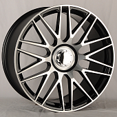Диски Y0207 Powcan Y0207 11.5x22/5x112 D66.6 ET47 BKF (задняя ось)