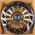 Makstton N40-007 8.0x16/6x139.7 D106.1 ET0 Black BottomBronze Machine Face