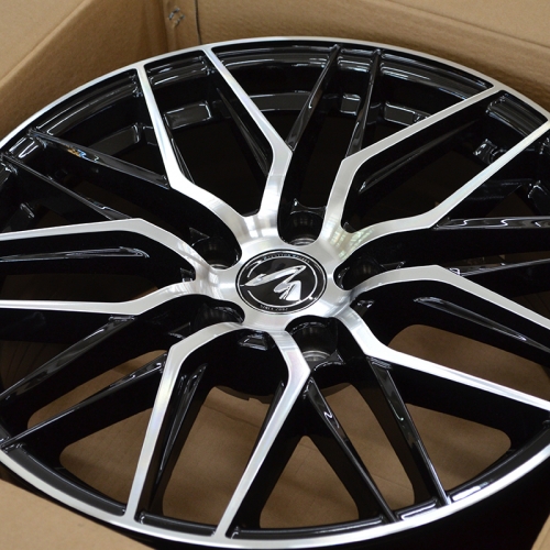 Makstton MST FASTER 704 7.5x17/5x114.3 D73.1 ET35 Black Machine Face