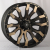 Koko Kuture 0215 9.0x20/6x139.7 D106 ET10 Satin Black Machined With Dark Tinted Clear