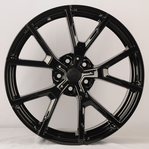 Powcan BK5601 9.0x19/5x112 D66.6 ET42 Gloss Black (задняя ось)