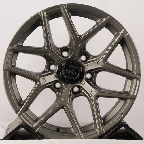 Makstton N40-FF-FK07RK 8.0x17/6x139.7 D100.1 ET-12 Matte Gunmetal 