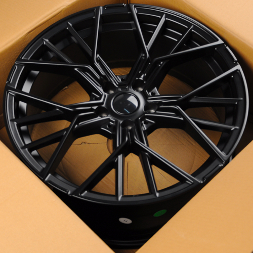 KoKo Kuture 0316 8.0x19/5x112 D66.6 ET25 Black Matte (передняя ось)