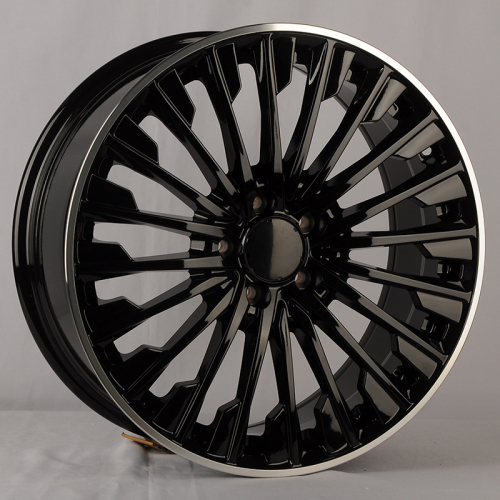 Anzoo H3062F 9.0x18/5x112 D66.5 ET45 Black Machine Lip (задняя ось)