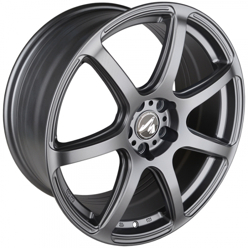 Makstton MST FEEL 710 8.5x19/5x112 D66.6 ET38 Matte Graphite Gray with Stickers