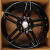 Powcan BK5434 8.0x19/5x112 D66.6 ET33 Black (в круг)