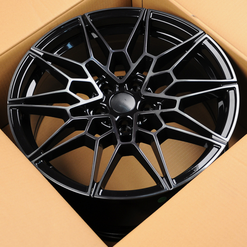 Powcan Y1027 8.0x18/5x112 D66.6 ET27 BKF black clear (MB-B) (передняя ось)