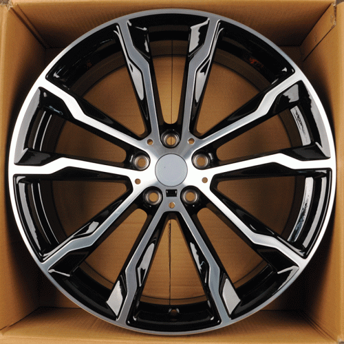 Extreme Wheels BM136 8.0x20/5x112 D66.6 ET27 BKF (передняя ось)