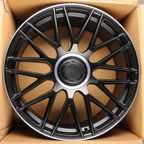 Extreme Wheels BZ100 8.0x18/5x112 D66.6 ET44 Matt Black Machined Lip (в круг)