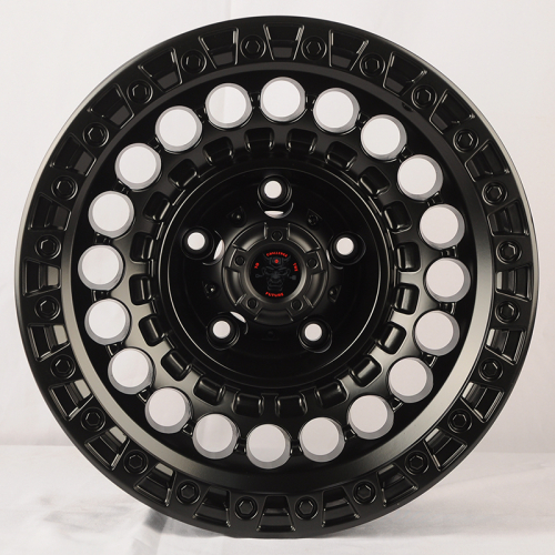 Anzoo JT220-6 8.5x16/5x139.7 D110.1 ET-12 Matt Black