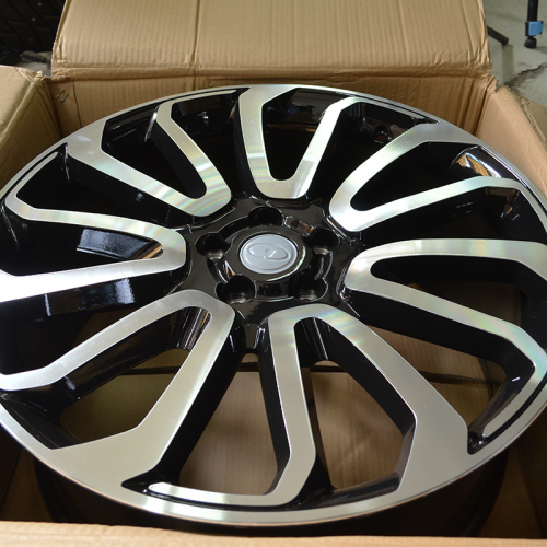 KoKo Kuture 7056 9.5x22/5x120 D72.56 ET45 Machined Black