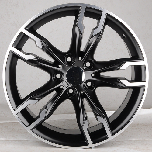 Powcan BK5255 8.5x18/5x120 D72.6 ET30 Matt Black with Polish
