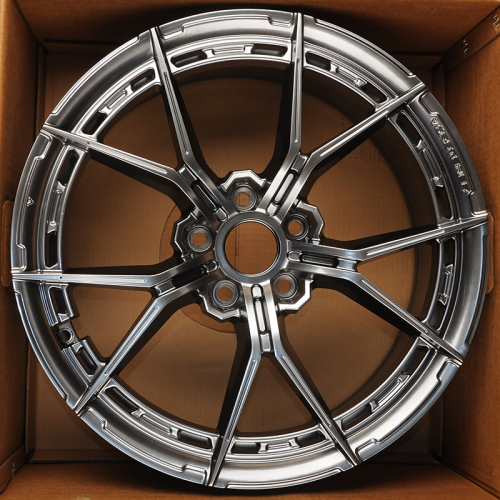 KoKo Kuture FF579 8.0x18/5x114.3 D73.1 ET38 Titanium Silver