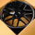 Powcan BK5318 9.5x21/5x112 D66.6 ET38 Black Polished Lip Powcan BK5318 9.5x21/5x112 D66.6 ET38 Black Polished Lip