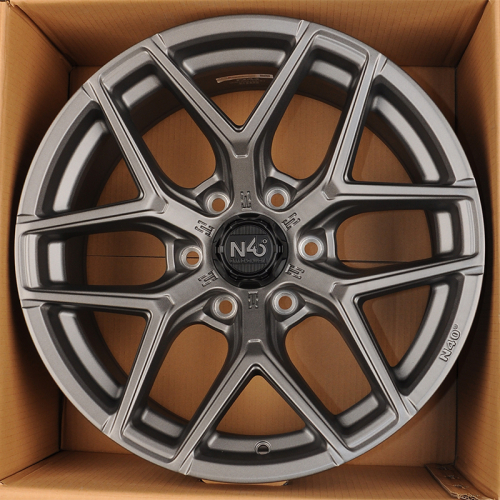 Makstton N40-FF-FK07RK 8.0x17/6x139.7 D100.1 ET-12 Matte Gunmetal 