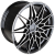 KoKo Kuture 0293 8.5x19/5x112 D66.6 ET25 Gloss Black / Machined (передняя ось)