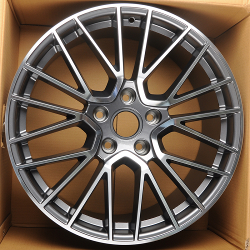 Anzoo H704D 9.5x20/5x130 D71.6 ET46 Gunmetal Machined Face (передняя ось)