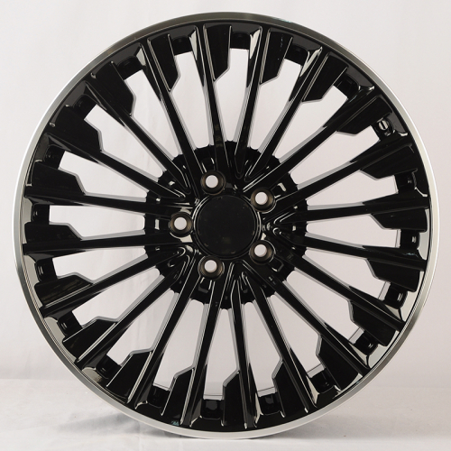 Anzoo H3062F 9.0x18/5x112 D66.5 ET45 Black Machine Lip (задняя ось)