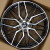 Makstton MST FASTER 704 7.5x17/5x100 D73.1 ET40 Black Machine Face
