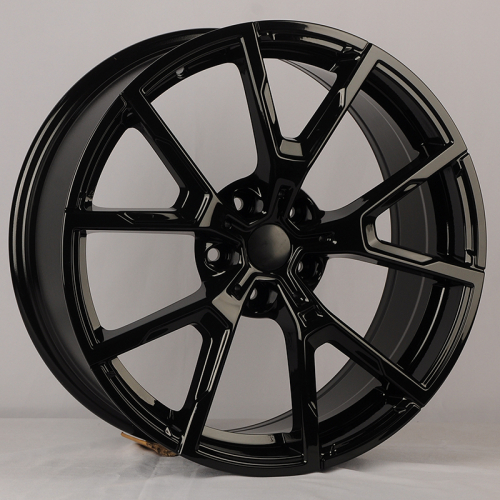 Powcan BK5601 8.0x19/5x112 D66.6 ET30 Gloss Black (передняя ось)