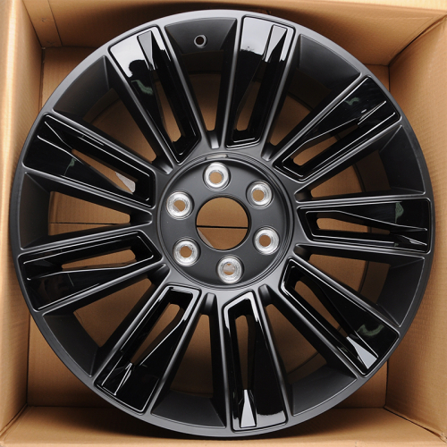 Luistone L1337 9.0x22/6x139.7 D78.1 ET31 Black Matt Wheel-Gloss Black Decoration Strip