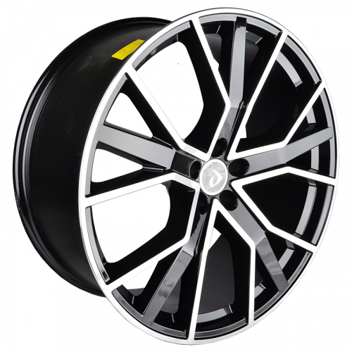 Powcan BK5131 9.5x22/5x112 D66.6 ET28 Black Machined